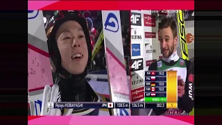 SKI JUMPING.THE AMAZING RYOYU KOBAYASHI 4HILLS TOURNAMENT 2018 2019