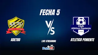 Futbol de Salón | ADETRO vs A.PONIENTE | Fecha 5 Honor 2024 FDNF