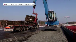 Traverses en bois : SNCF Réseau sur les rails de l’économie circulaire