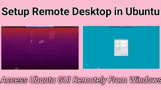 Setup Remote Desktop Facility in Ubuntu 20.04 | Setup RDP in Ubuntu in 2021 | Enable RDP in Linux