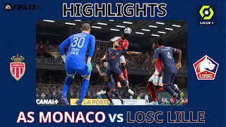 HIGHLIGHTS | AS Monaco vs. LOSC Lille - Ligue 1 2023/24