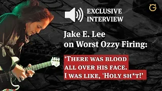 Guitarist Jake E. Lee recalls the worst Ozzy firing