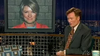 Late Night 'Cheer Up Martha Stewart (from Prison via Satellite) 10/8/04