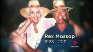Various news stories on the death of the legendary Rex "The Moose" Mossop.