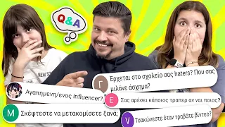 Q&A ! ΕΧΕΤΕ HATERS? ΑΓΑΠΗΜΕΝΟΣ ΤΡΑΠΕΡ και YOUTUBER? ΤΣΑΚΩΝΕΣΤΕ? ΘΑ ΜΕΙΝΕΤΕ ΕΛΛΑΔΑ? ΑΠΑΝΤΑΜΕ ΣΕ ΟΛΑ !