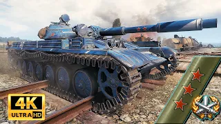 T-100 LT: Risky scouting for the "gun mark" - World of Tanks