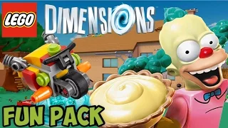 LEGO Dimensions: Krusty (Simpsons) - Fun Pack - Free Roam + Unboxing (71227)