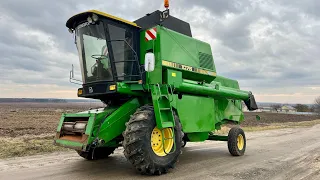 Приїхав прям під новий рік. JOHN DEERE 1075 жатка 4.8м