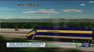 Authority Board approves High-Speed Rail line between Bakersfield and Palmdale
