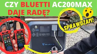 BLUETTI AC200MAX - TEST Solarnego magazynu energii z przetwornicą 230V, USB-C PD 3.0 i nie tylko!