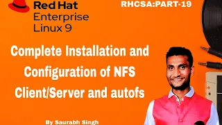 Complete Installation and Configuration of NFS Client/Server and autofs share in RHEL9 VMs