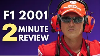 F1 2001 Season Review in 2 Minutes