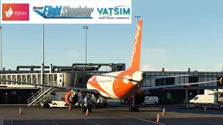 Easyjet Real-Ops | Hamburg to Manchester | Fenix A320 | MSFS Ultra Graphics