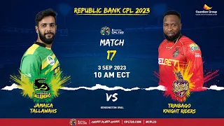 LIVE | Jamaica Tallawahs vs Trinbago Knight Riders  | CPL 2023