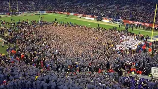 ARMY SINGS SECOND! Army 21 Navy 17, December 10, 2016