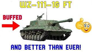 WZ-111-1G FT Buffed And Better Than Ever ll World of Tanks Console Modern Armour - Wot Console