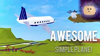 HOW TO MAKE A SIMPLE PASSENGER PLANE! (Plane Crazy)