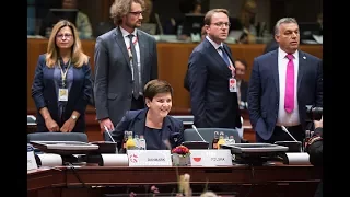 Beata Szydło przed posiedzeniem Rady Europejskiej