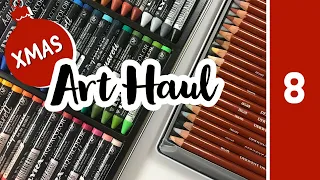 Art Supply Haul ❀ Artist Gift Ideas XMAS, Amazon Art Supplies, AliExpress Watercolor Paper