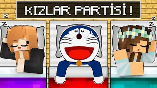 TOMBİŞ KIZLAR PARTİSİNE GİZLİCE GİRDİ 😱 - Minecraft