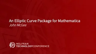 An Elliptic Curve Package for Mathematica