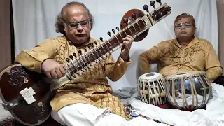 Sitar||Raga-Yamam Pt. Debaprasad Chakraborty&Tabla- Dr  Durga Prasad Chakraborty  Raga