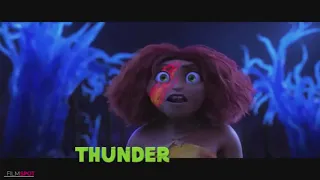 Croods “Feel the Thunder' Song Lyric Video  NEW 2020 Movie CLIP HD