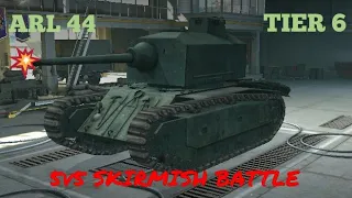 ARL 44 5V5 SKIRMISH Battle (WoT Blitz Gameplay)