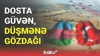 Azərbaycan və Türkiyədən düşmənə gözdağı - BAKU TV