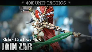 Eldar Craftworlds - Jain Zar Warhammer 40K 8th Edition TACTICS + UNIT SHOWCASE!