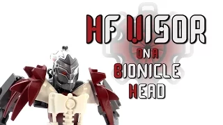 The Mocitorium: Hero Factory Visor on a Bionicle Head