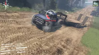 Spintires Towing with the new Ford F450!