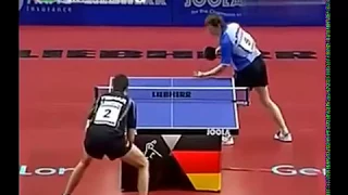 Vladimir Samsonov vs Werner Schlager (European Top 12 2008)