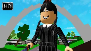 Roblox Brookhaven 🏡RP The Addams Family Wednesday (Scary Full Movie)