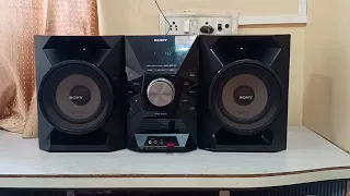 Sony MHC - ECL7D Music system 5170 Watts PMPO 470 Watts RMS Fully working set To Buy 9892169422