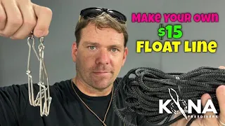 Inexpensive DIY Spearfishing Float Line Setup | Spearfishing Kona | Kona Freedivers