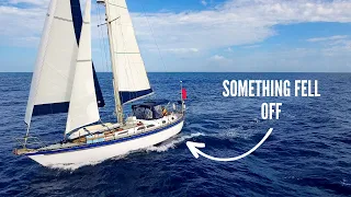 We’ve LOST a piece of our boat [EP 197] 400nm Sail from Trinidad to Antigua