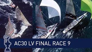 30th America's Cup LV Finals ITL vs. USA Race 9