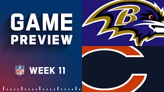 Baltimore Ravens vs. Chicago Bears | Week 11 NFL Game Preview