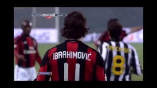 Zlatan Ibrahimović | Juventus 0-1 Milan | 2010-11 Serie A Giornata 28