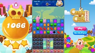 Candy crush saga level 1066 ।Super Hard level। No boosters। Candy crush 1066 help। Sudheer CC Gaming