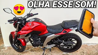 COMO TIRAR O FILTRO DE AR DA FAZER 250CC 2021?