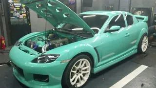 Mazda RX8 1JZGTE VVTI Big Boost - Driving, Interior & Dyno Results - My Custom Supra Swap