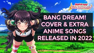 Bang Dream Cover & Extra Anime Songs Released in 2022