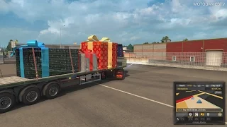 Euro Truck Simulator 2 - Gifts Delivery #2 - Örebro to Uppsala