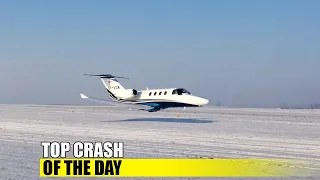 Private Jet Flies Too Low