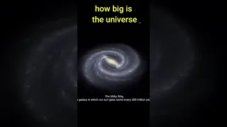 how big is our universe | infinite universe zoom out | Space Facts #shorts #lifeverse #facts