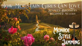 Free Beginner Mandolin Lesson - How Mountain Girls Can Love