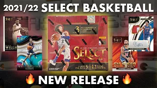 Opening Select Basketball Hobby Box 🔥 2021-22 Panini Select Basketball Hobby Box Review. NEW RELEASE