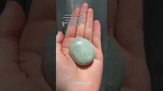 Benefits of amazonite 🦋 Also known as the stone of truth and integrity